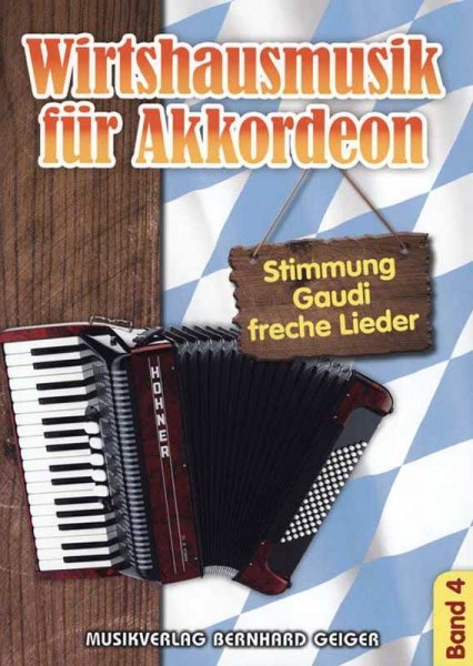Wirtshausmusik für Akkordeon - Band 4