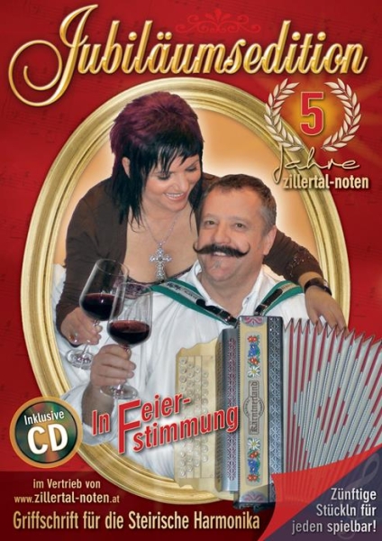 Jubiläumsheft 5 Jahre Zillertal Noten