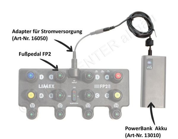 Stromversorgung über Powerbank