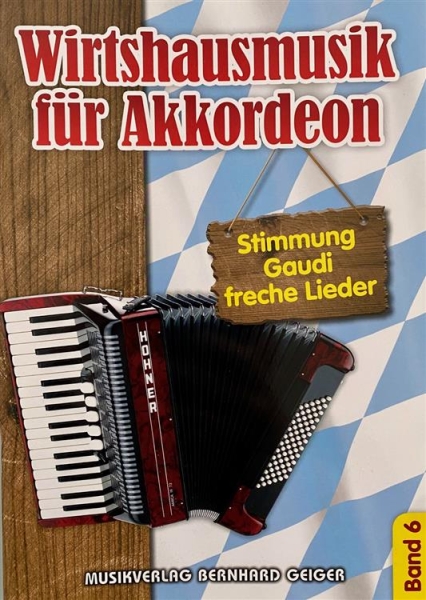 Wirtshausmusik für Akkordeon - Band 6